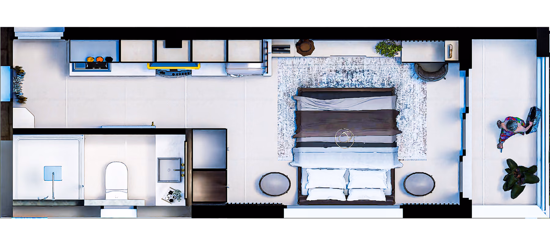 Studio Apartments 2 Studio Apartment Floor Layout
